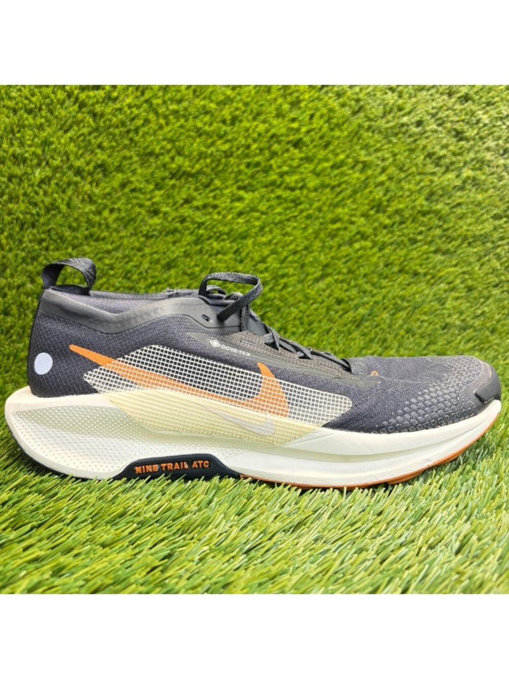 Nike Pegasus Trail 5 GTX Mens Size 9 Noir Black Athletic Running Shoes Sneakers
